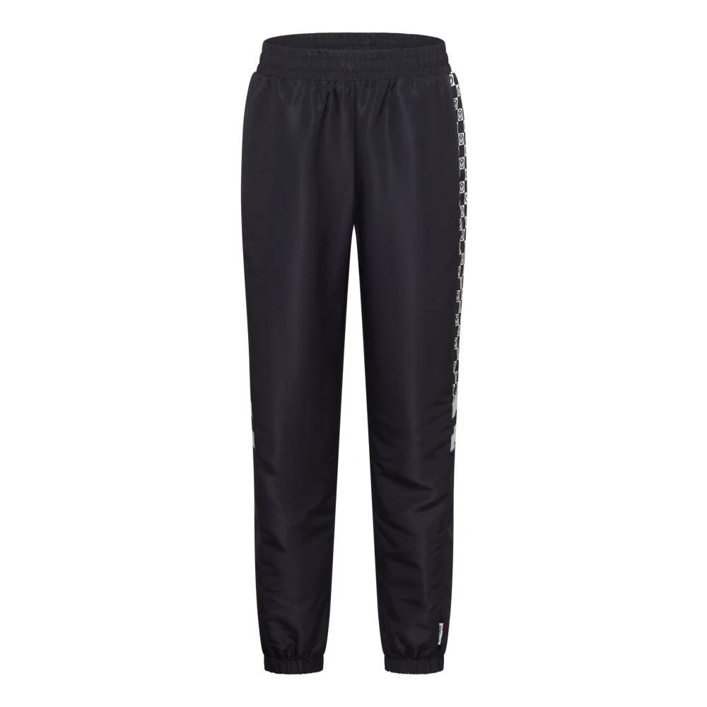 Carlo Colucci Men's Black Tracksuit Hose - Mosaic Legacy - Sweatpants - L - Trousers