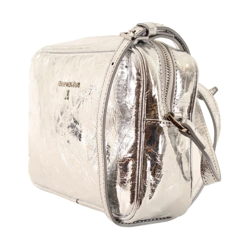 PATRIZIA PEPE Stijlvolle Crossbody Tas Aizu Handtas Gray Dames