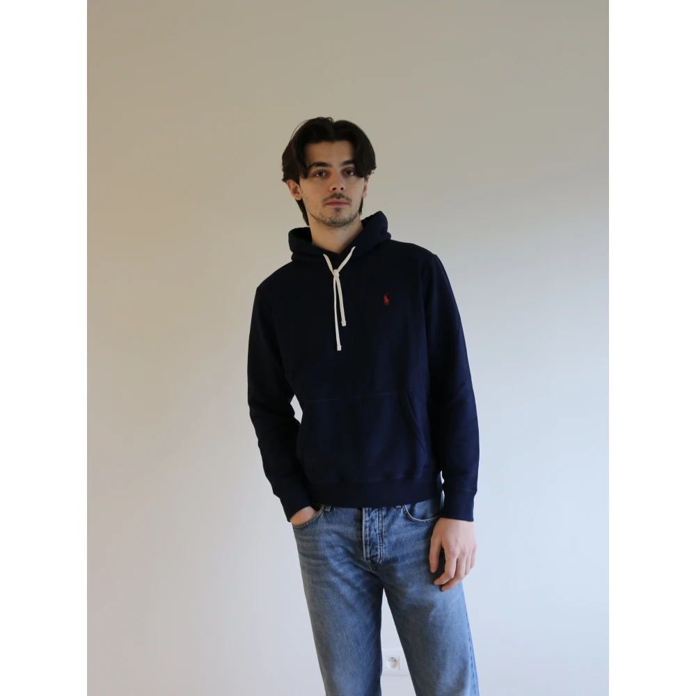 Ralph Lauren Hoodie met lange mouwen Blue Heren