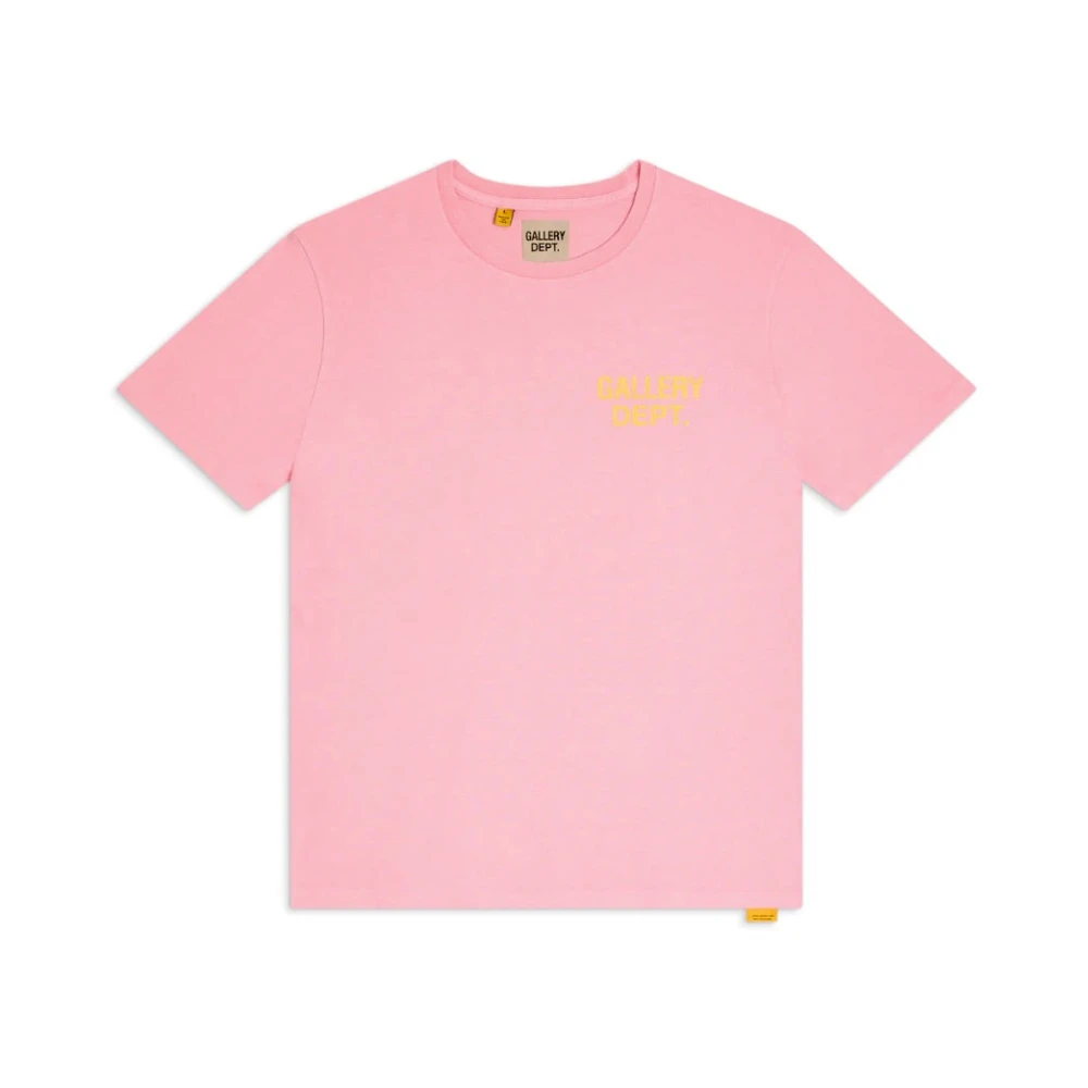 Gallery Dept. Candy Pink Souvenir Tee Pink Heren