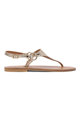 gold-leather-sandals-for-women