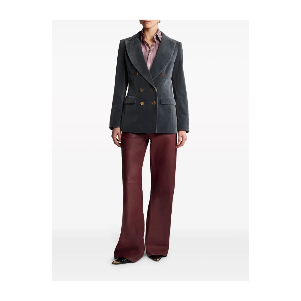 ETRO Heldere Blauwe Buitenkleding voor Vrouwen Aw24 Blue Dames