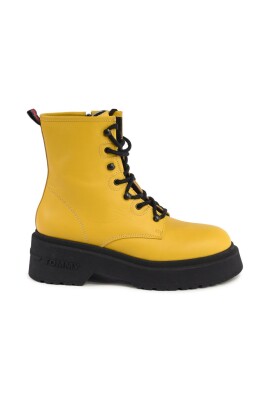 yellow-leather-laceup-platform-ankle-boots