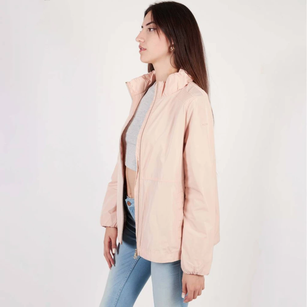 Geox Korte Genziana Jas Beige Dames