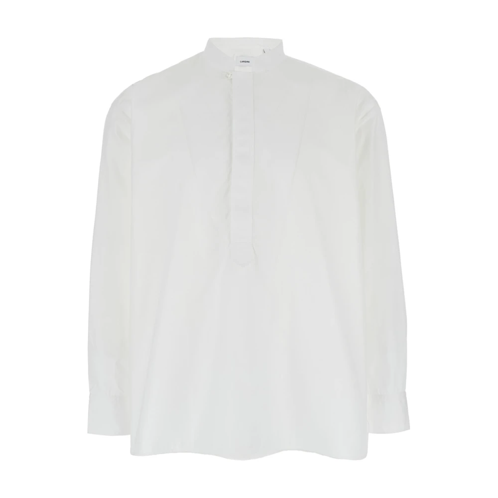 Lardini Klassiek Wit Overhemd voor Mannen White Heren