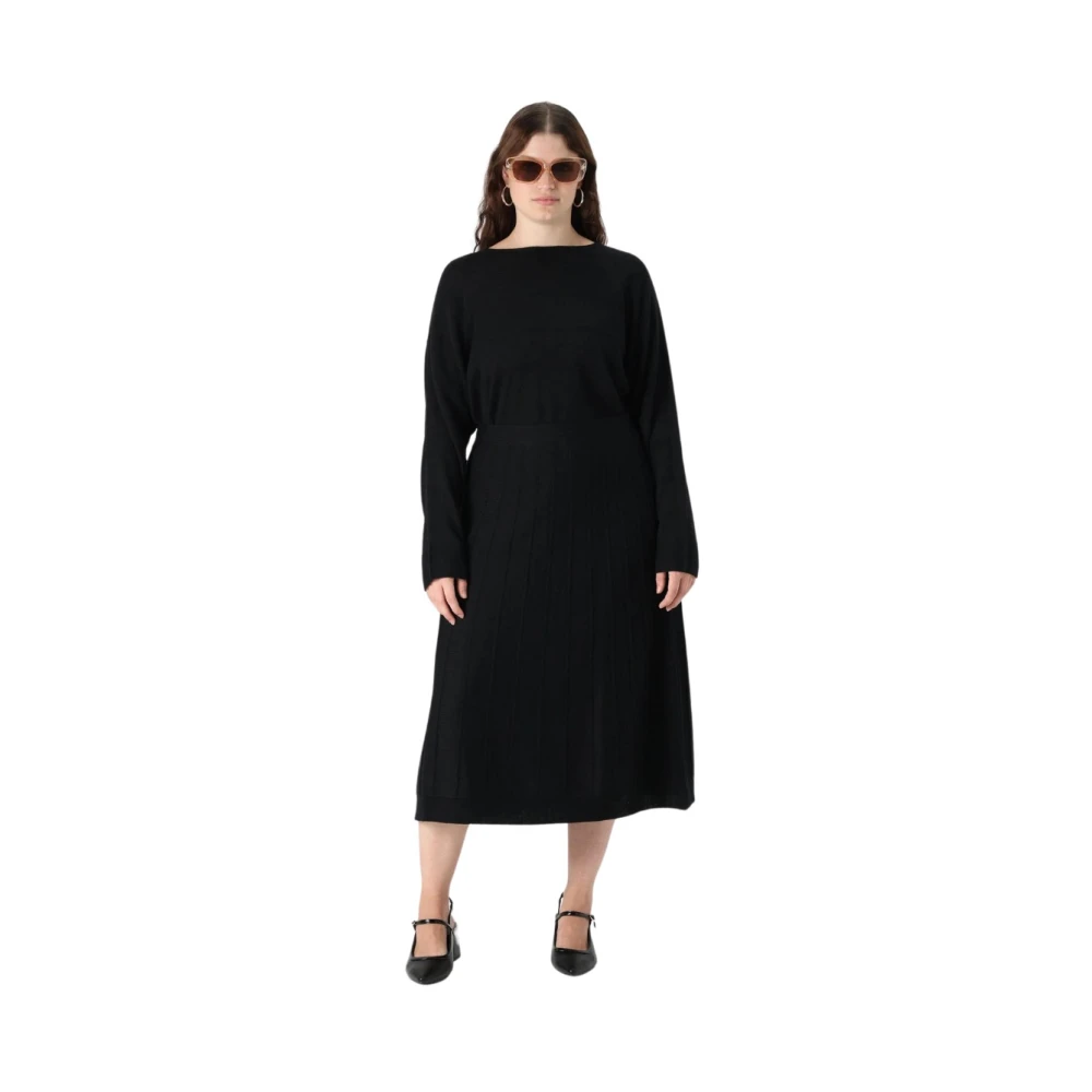 Marina Rinaldi Stijlvolle Gela Rok Black Dames