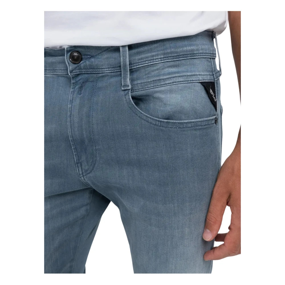 Replay Stijlvolle Model Jeans Blue Heren