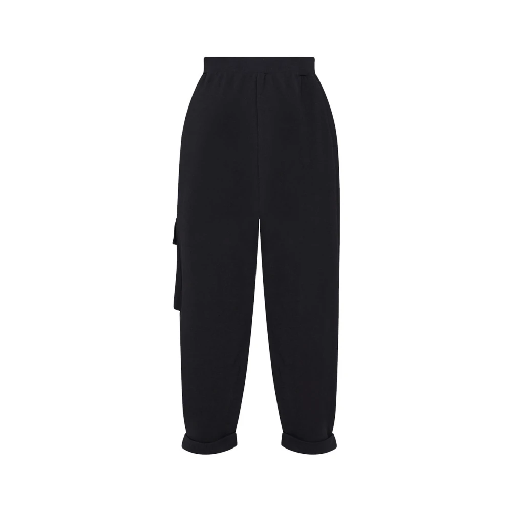 Liu Jo Zwarte Elegante Jumpsuit voor Vrouwen Black Dames
