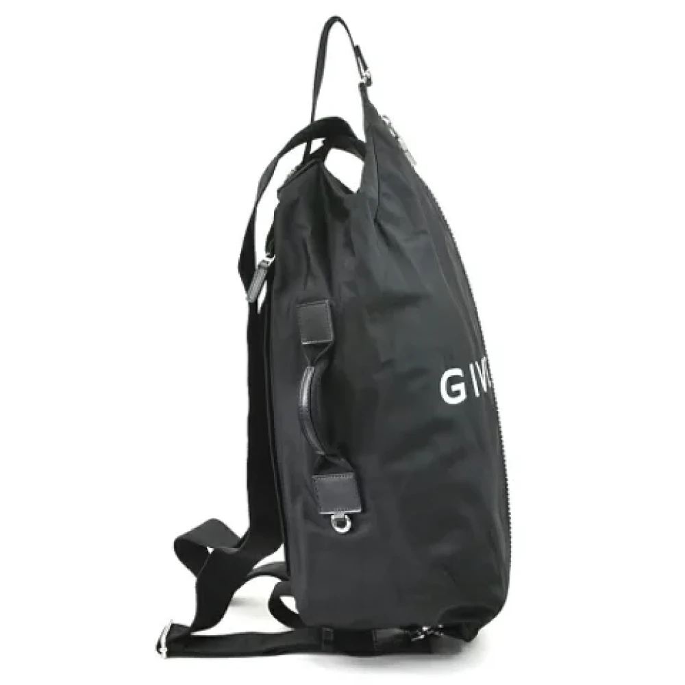 Givenchy Pre-owned Nylon backpacks Black Dames