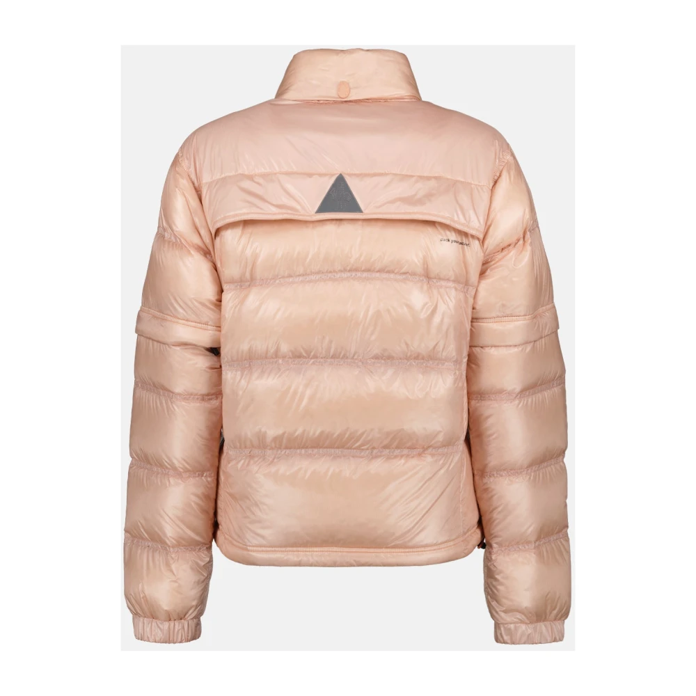Moncler Gewatteerde Bomberjack met Afneembare Mouwen Pink Dames