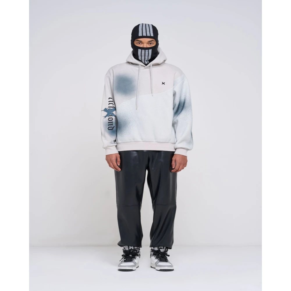 John Richmond Hoodie met trekkoord Multicolor Heren