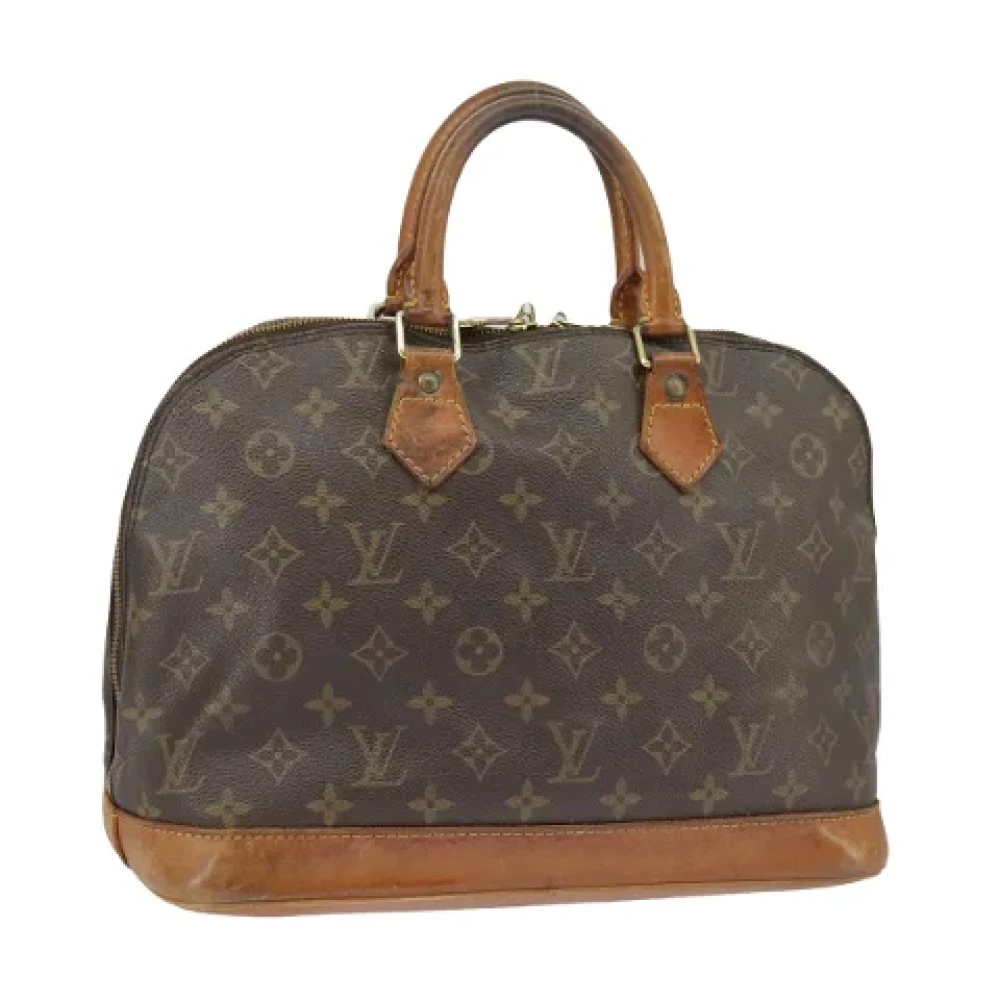 Louis Vuitton Vintage Pre-owned Canvas handbags Brown Dames