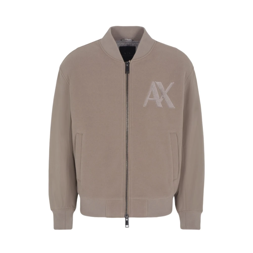 Armani Exchange Utomhus Bomberjacka Beige Aw24 Beige, Herr