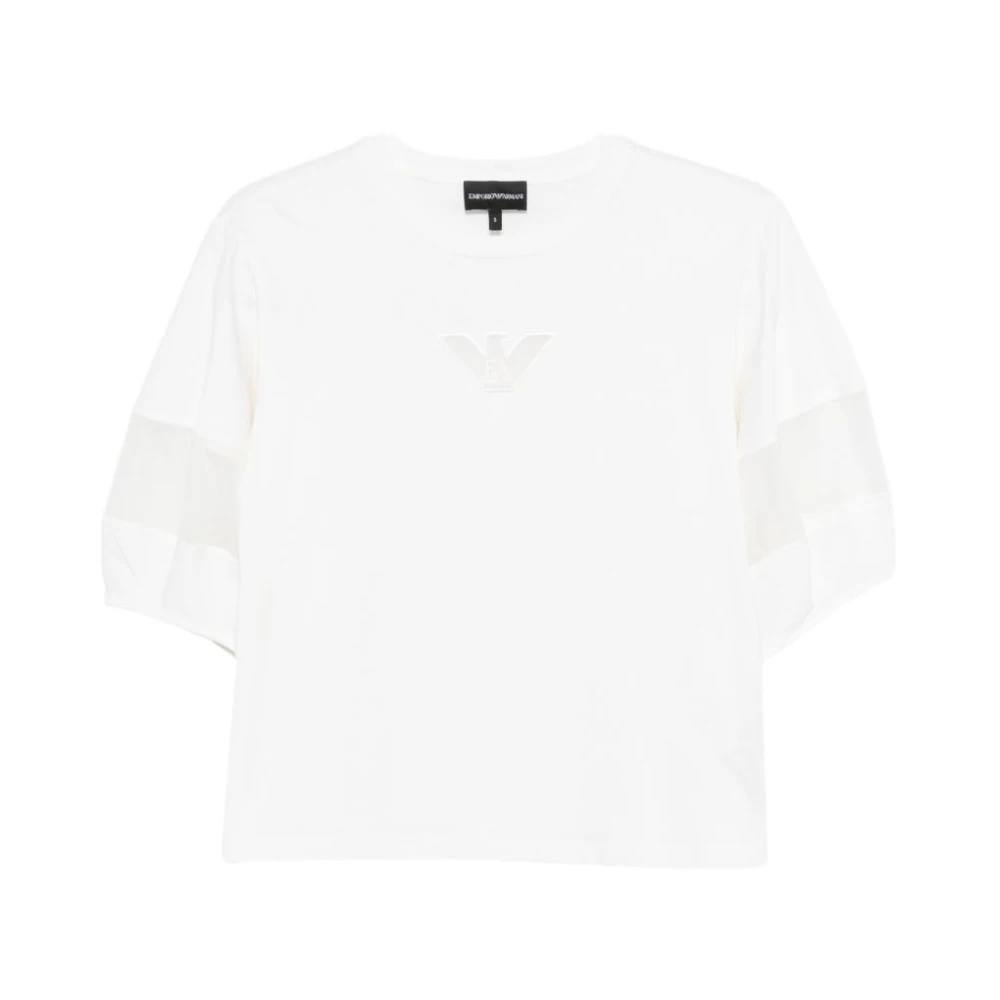 Emporio Armani Mujer Blanco Camisetas, Talla: S