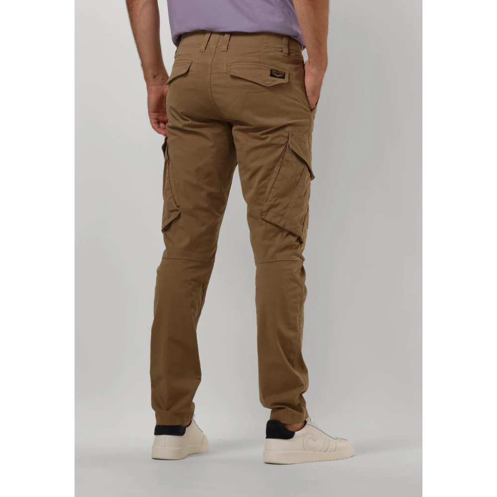 PME Legend Bruine Cargo Broek Stretch Twill Brown Heren