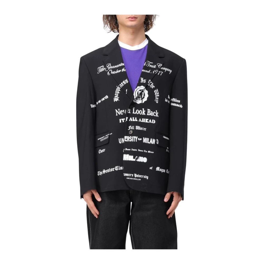 Msgm - Jackets > Blazers - Black - Msgm - Modalova