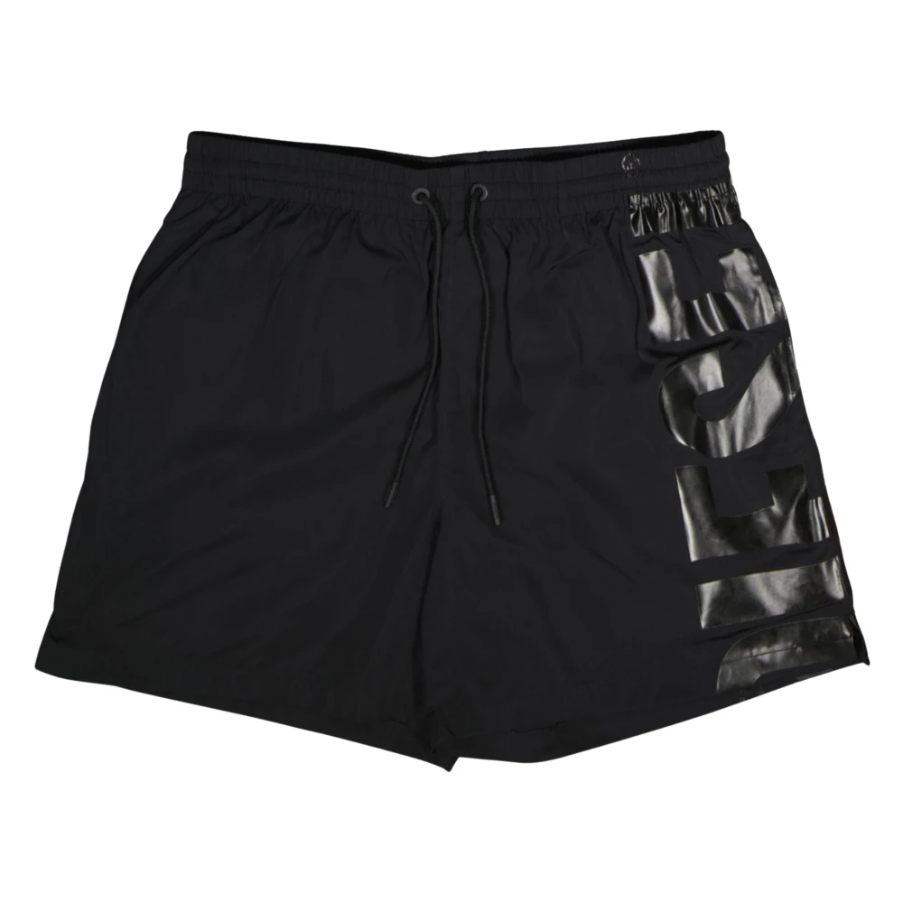 Herre, Shorts, Svart, L