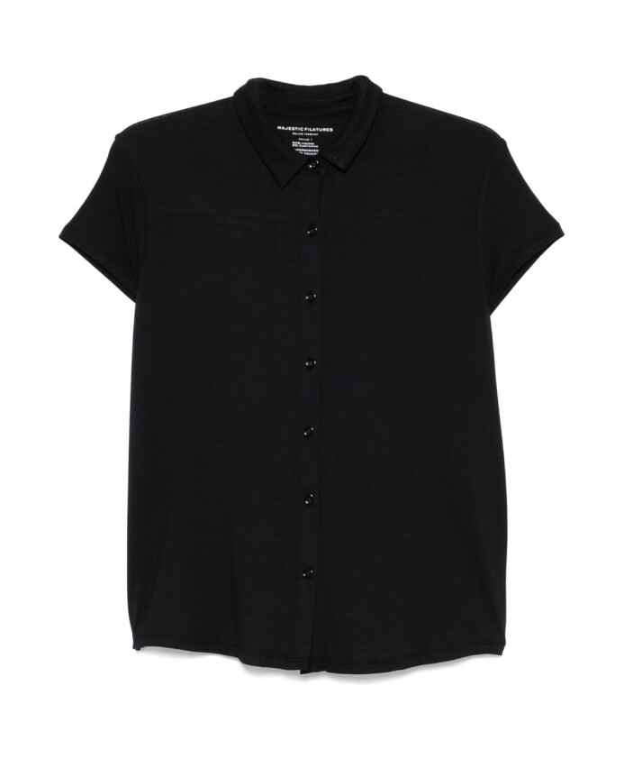blue-button-up-shirt-with-short-sleeves