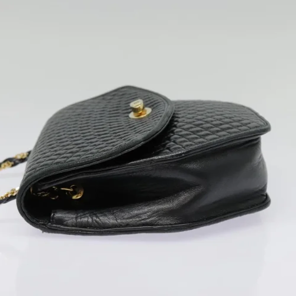 Bally Pre-owned Leather shoulder-bags Black Dames