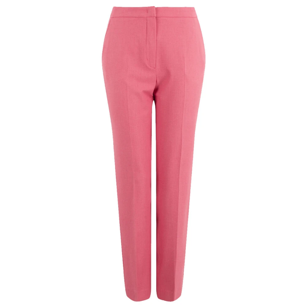 Anna Van Toor Stijlvolle Pantalon voor Vrouwen Pink Dames