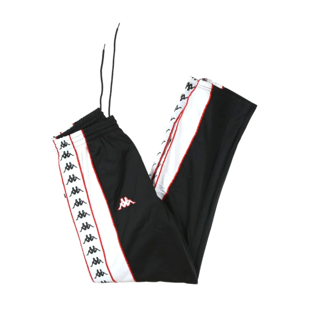 Kappa Trousers Black Heren