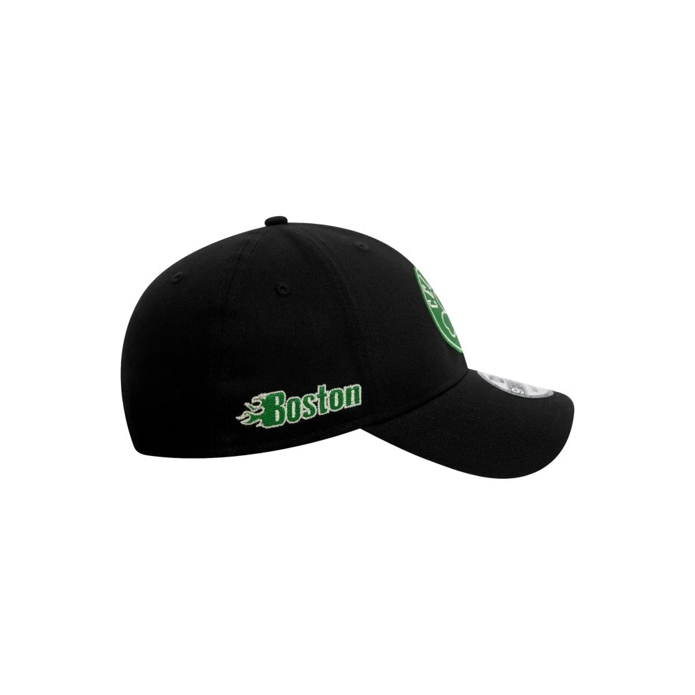 new era Zwarte Celtics NBA Metallic Pet Black Heren