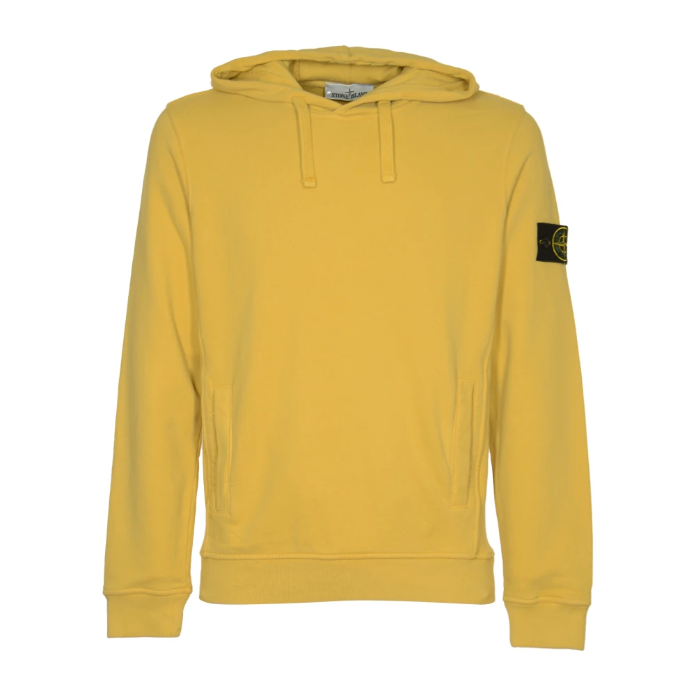 Stone Island Stijlvolle Sweaters Collectie Yellow Heren