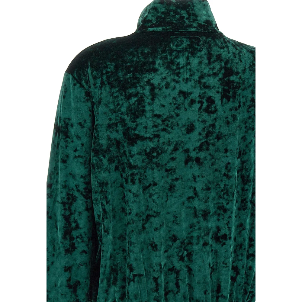 MC2 Saint Barth Smaragdgroene Miriam Sweatshirt Green Dames
