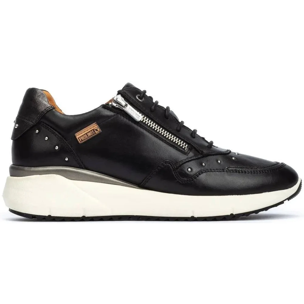 Pikolinos Sella Zip-Lace Sneaker Dames Schoenen Zwart