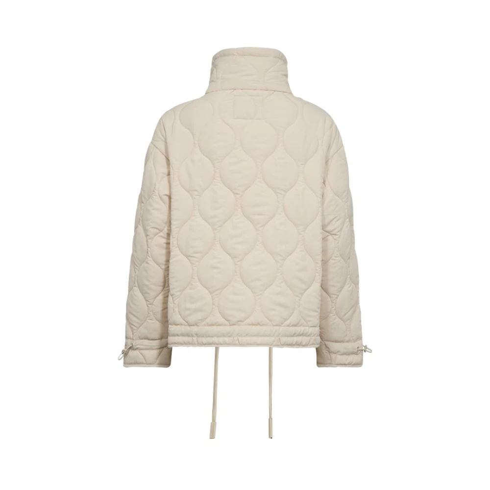 Freequent Stijlvolle Jack Coat in Moonbeam Beige Dames