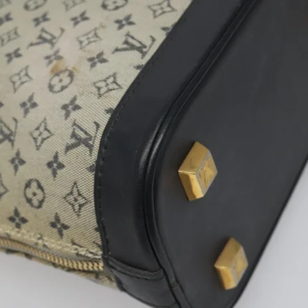 Louis Vuitton Vintage Pre-owned Canvas handbags Blue Dames