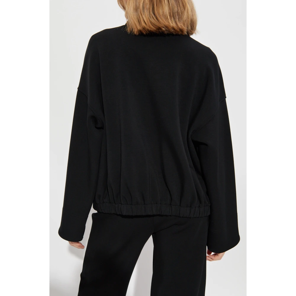Emporio Armani Jas met opstaande kraag Black Dames
