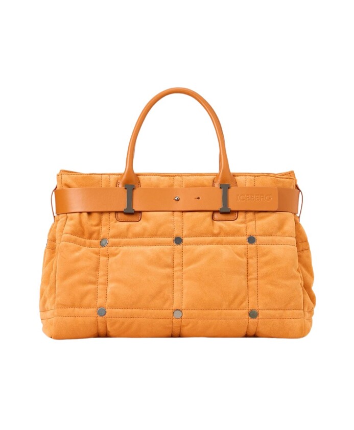sac-shopper-en-daim-orange-intense-avec-broderie-a-damier