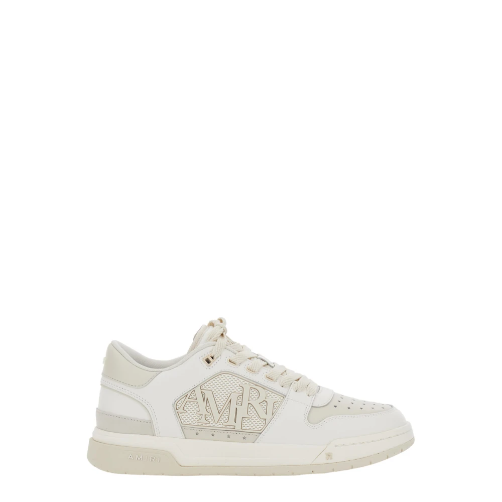 Amiri Klassieke Lage Witte Sneakers voor Mannen