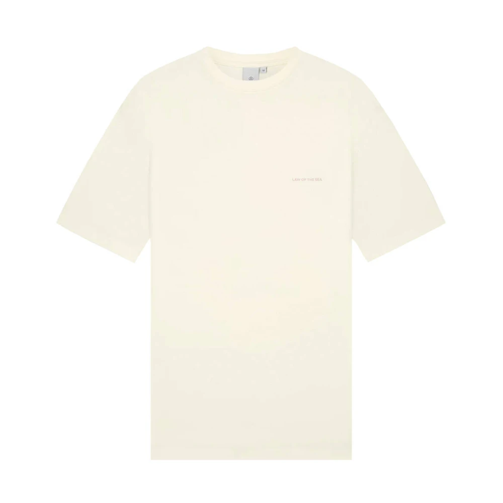 LAW OF THE SEA Nightfall T-shirt korte mouw Beige Heren