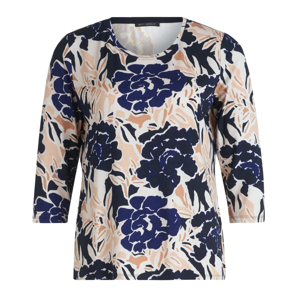 Betty Barclay Bloemenprint Basic Shirt Multicolor Dames