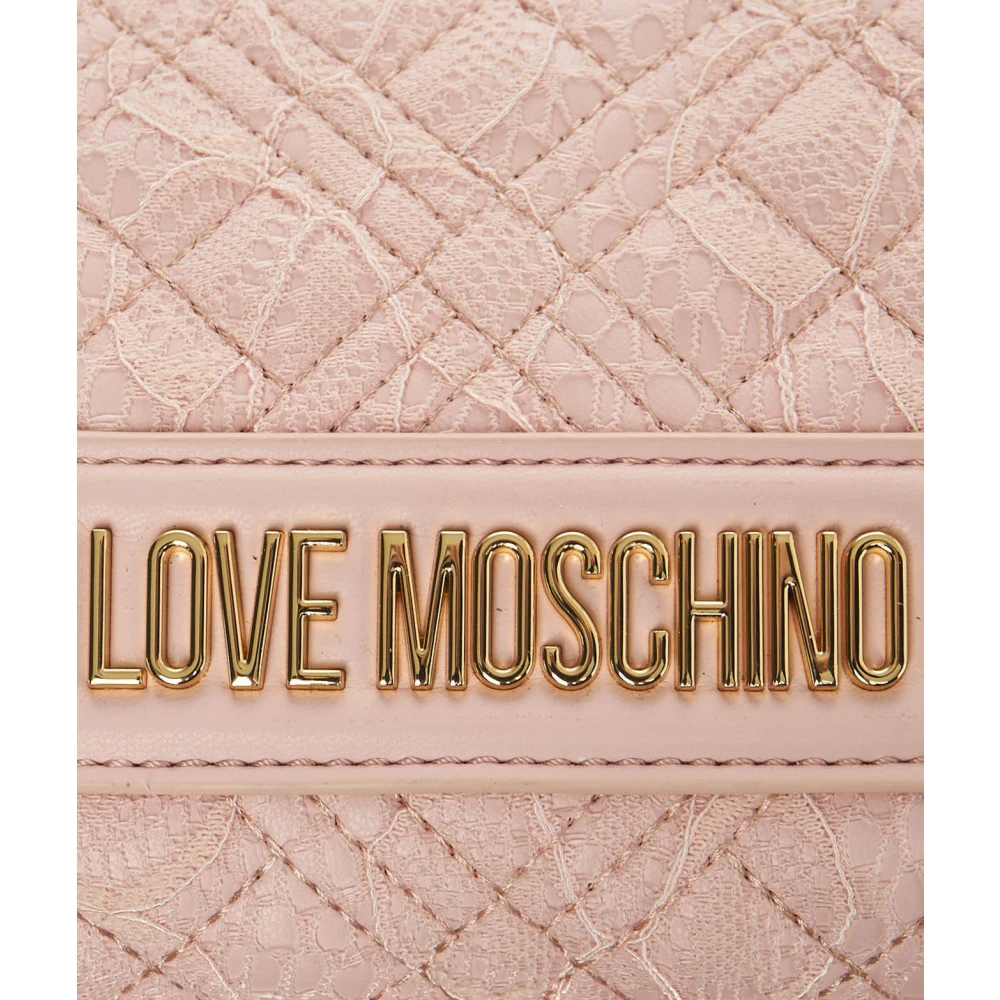 Love Moschino Roze Schoudertas voor Vrouwen Pink Dames