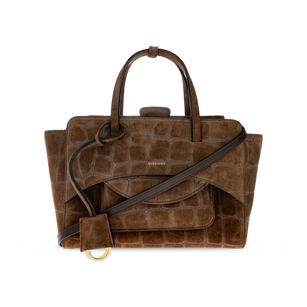 Hidesins Donna Marrone - Borsa A Tracolla - Bags - One Size - Immagine 3