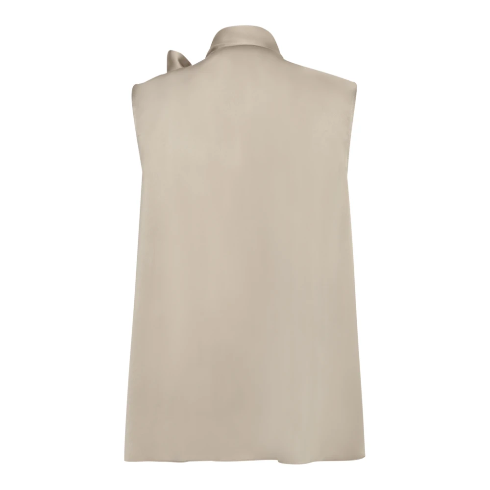 Blanca Vita Beige Topkleding voor Vrouwen Aw24 Beige Dames