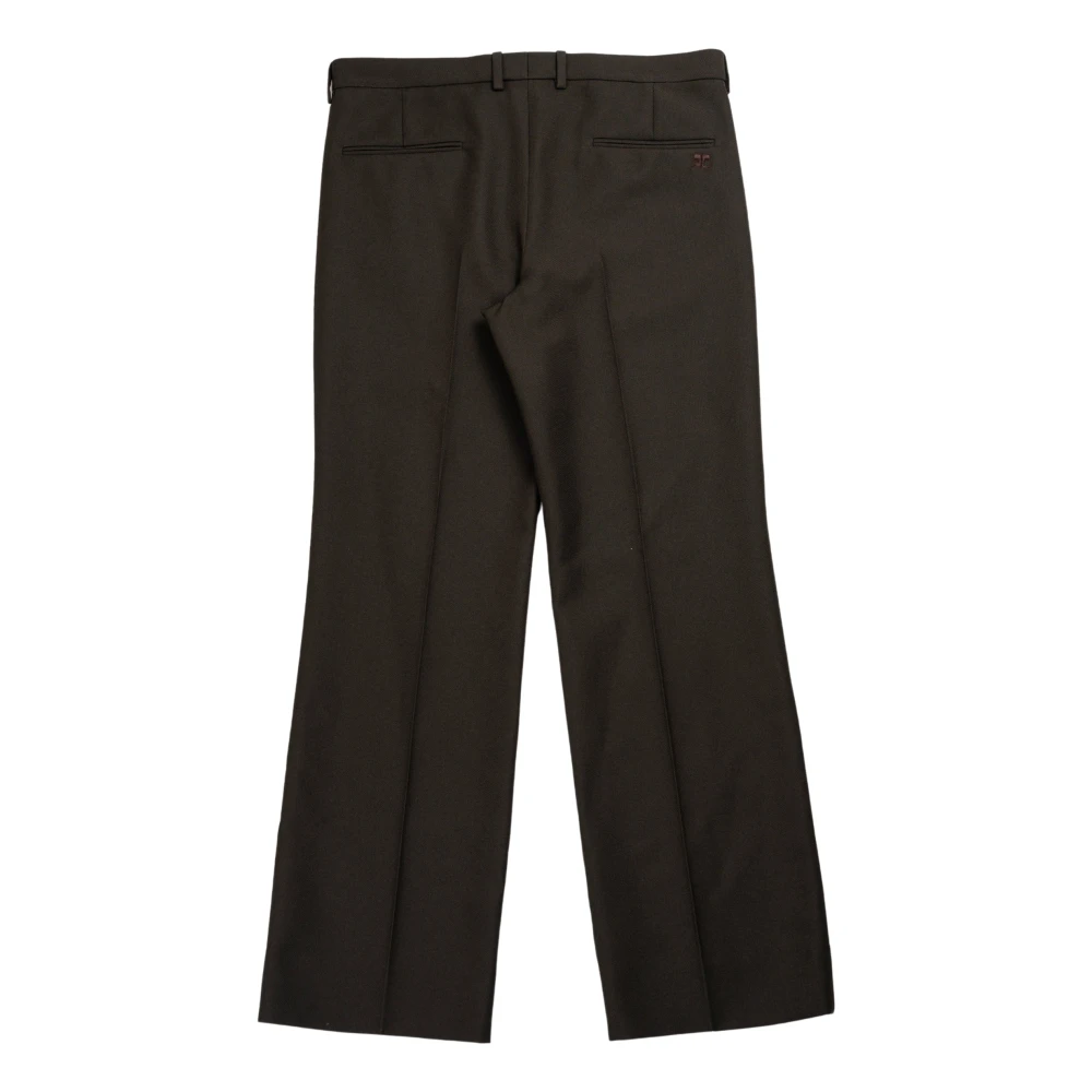 Courrèges Retro Twill Broek in Bruin Brown Heren