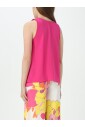 fuchsia-v-neck-top