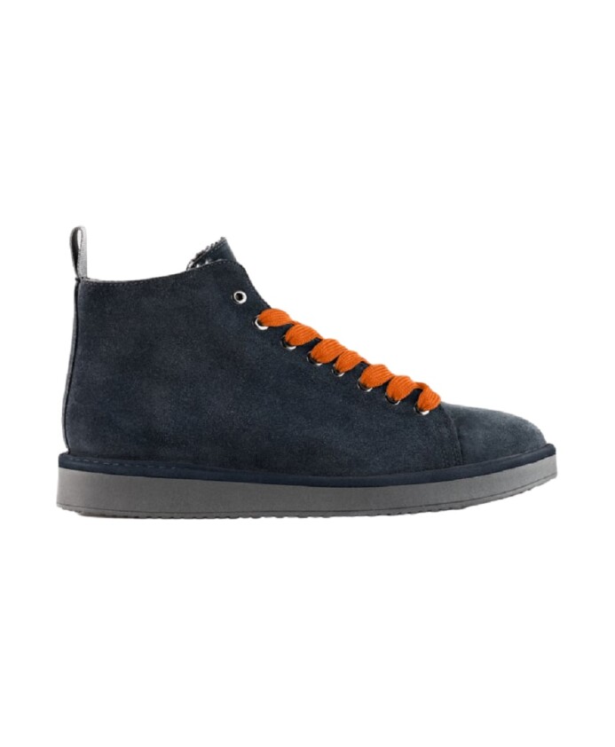 baskets-en-daim-bleu-avec-lacets-orange