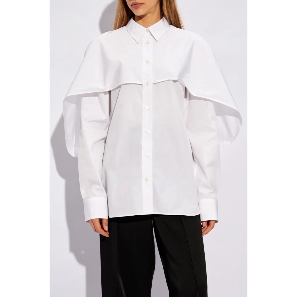 Stella Mccartney Shirt met een inzet White Dames