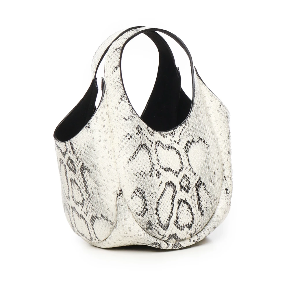 Coperni Witte Slangenprint Mini Emmerzak White Dames