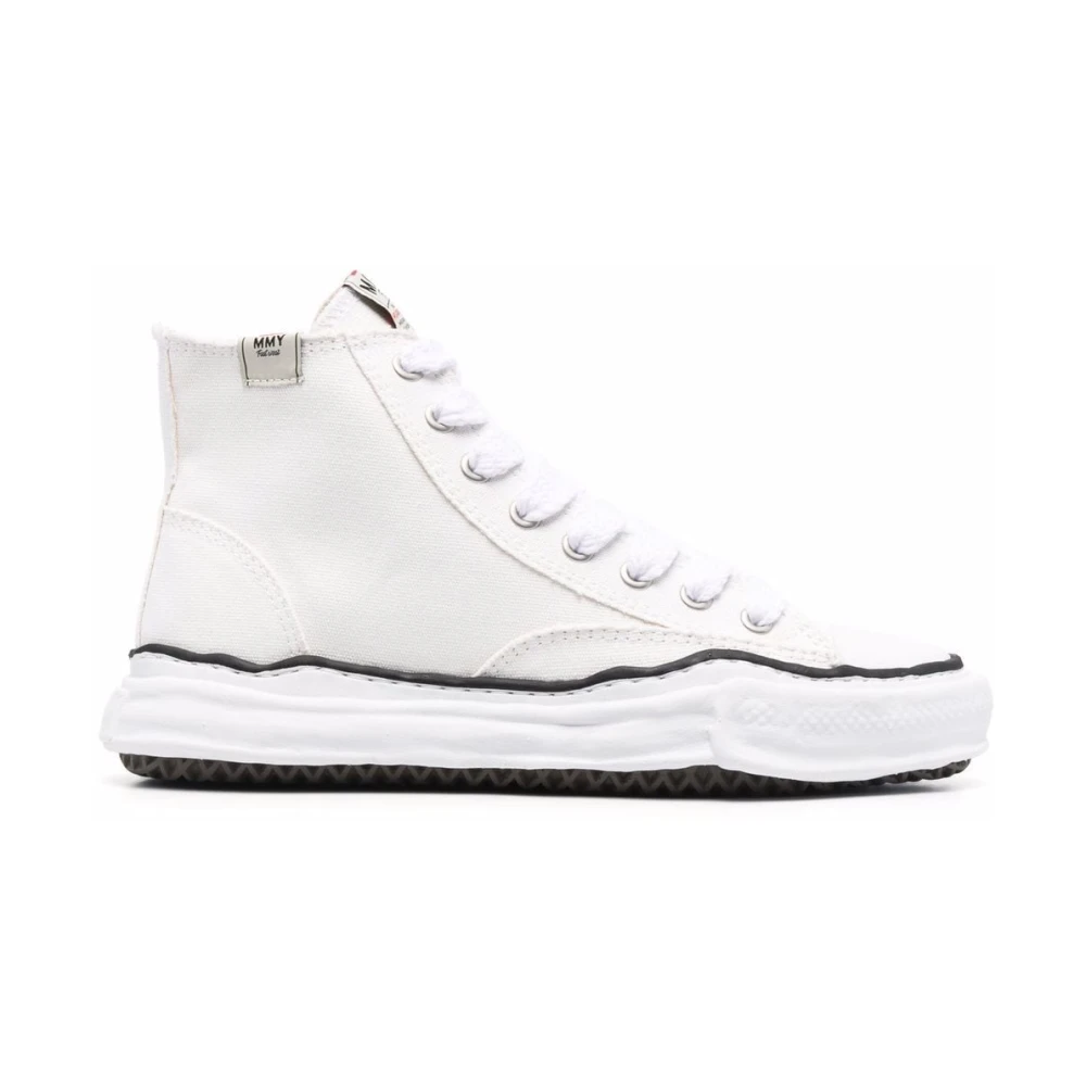 Mihara Yasuhiro Vita höga sneakers White, Herr