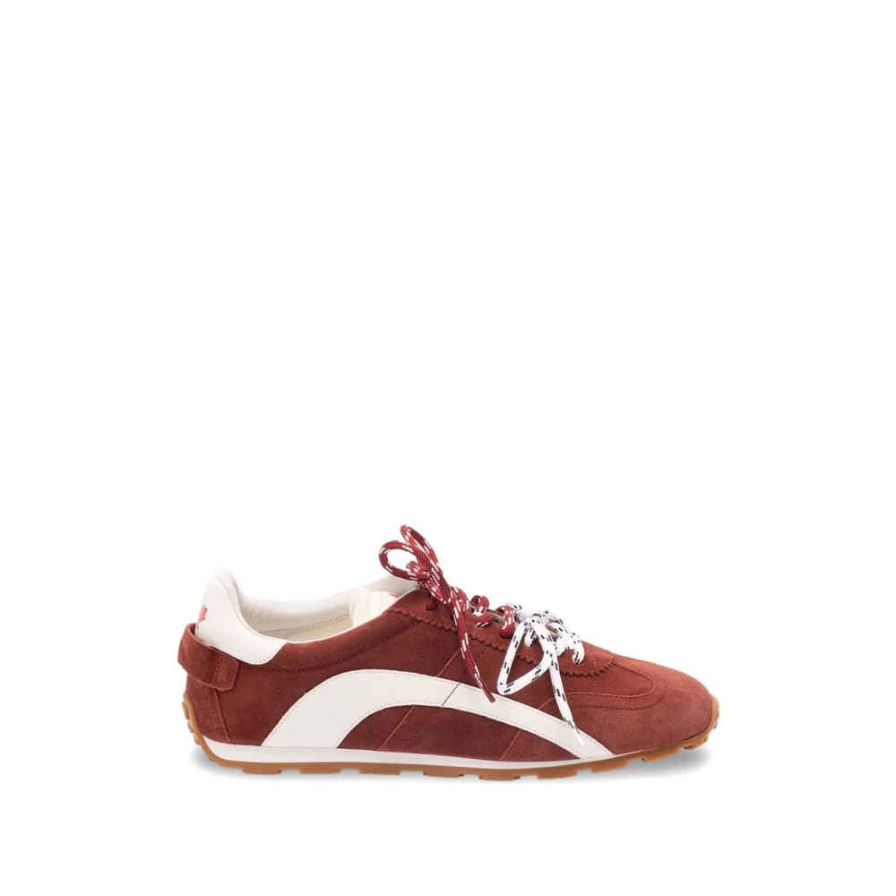 Dsquared2 Platte Schoenen Heren Schoenen Rood