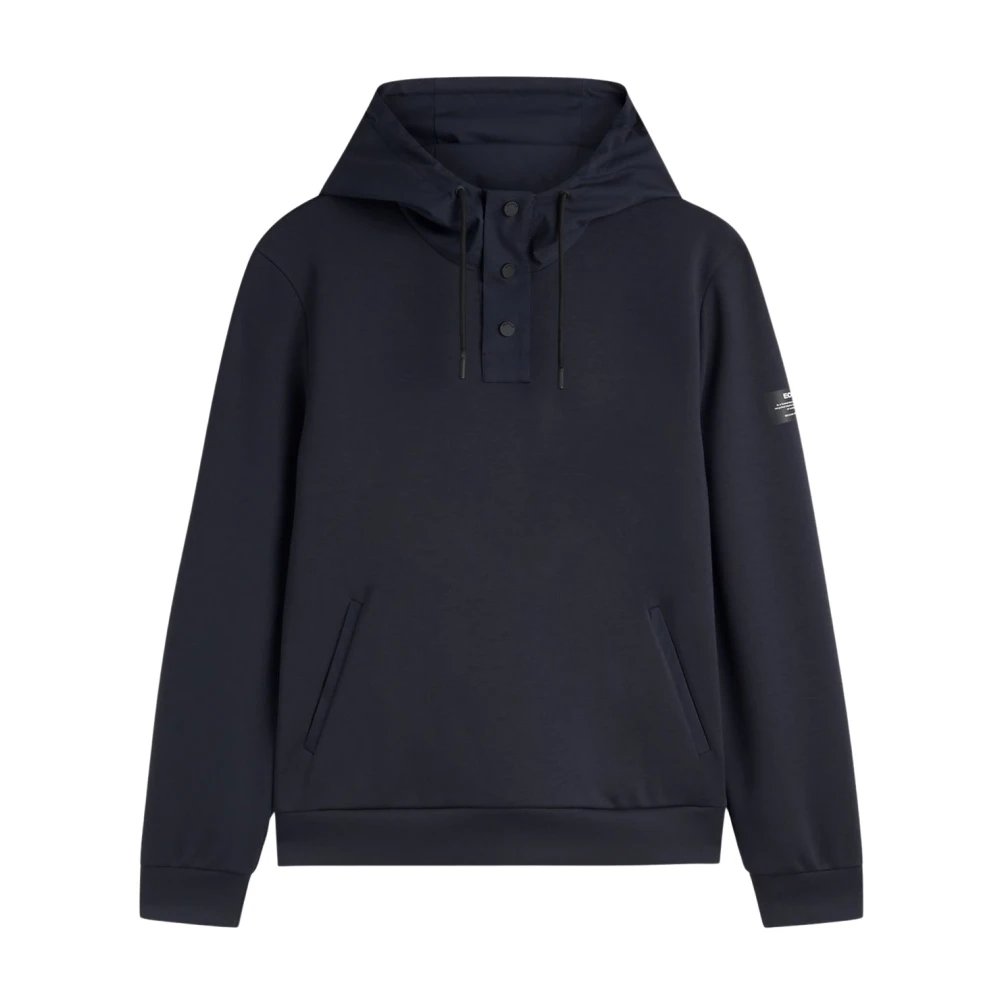 Ecoalf Navy Blauwe Sweatshirt 161 Blue Heren
