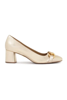 Guld innersula komfort pumps