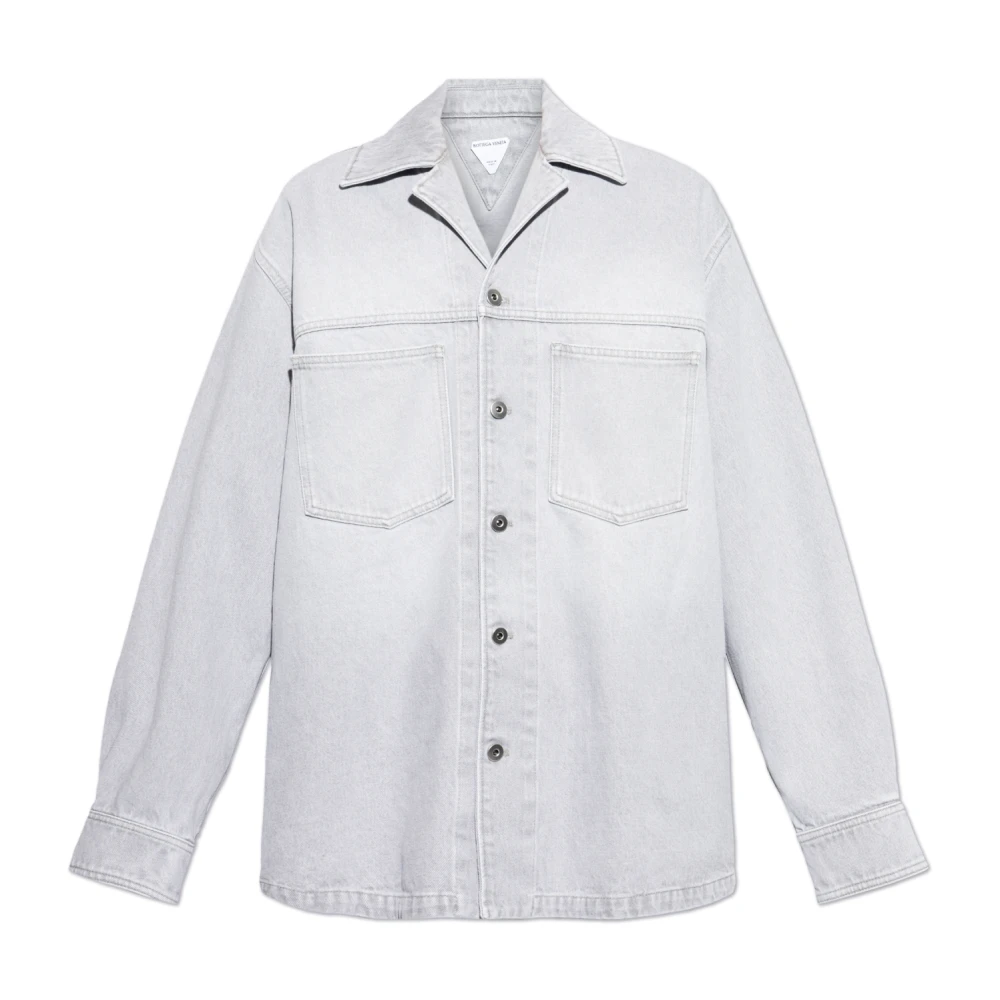 Bottega Veneta Denim jas Gray Heren