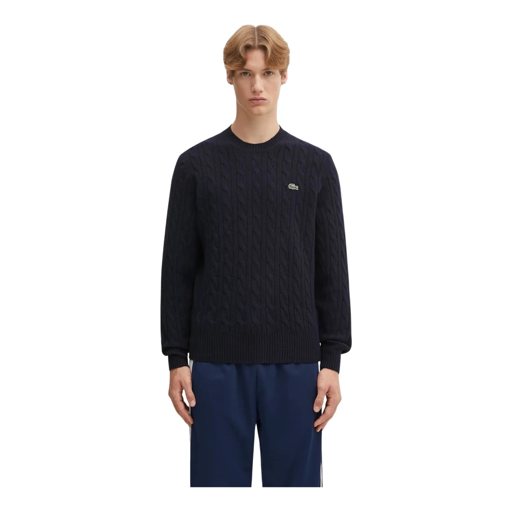Lacoste Uomo Blu Maglie, S, New,